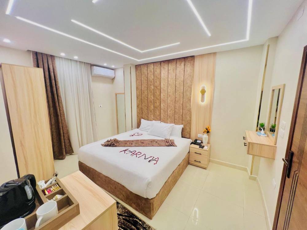 Deluxe Double or Twin Room with City View - Accommodation